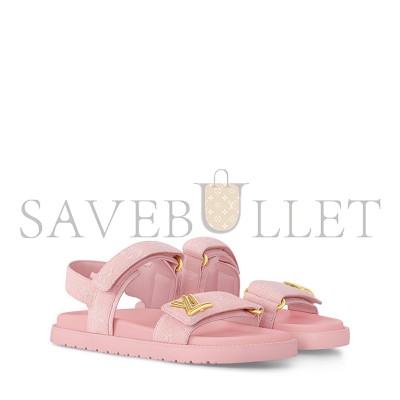 LOUIS VUITTON LV SUNSET FLAT COMFORT SANDAL 1ADIDE